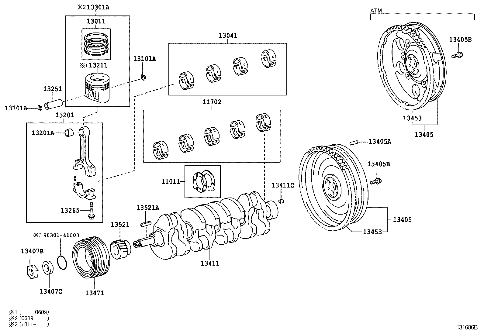  COASTER |  CRANKSHAFT PISTON