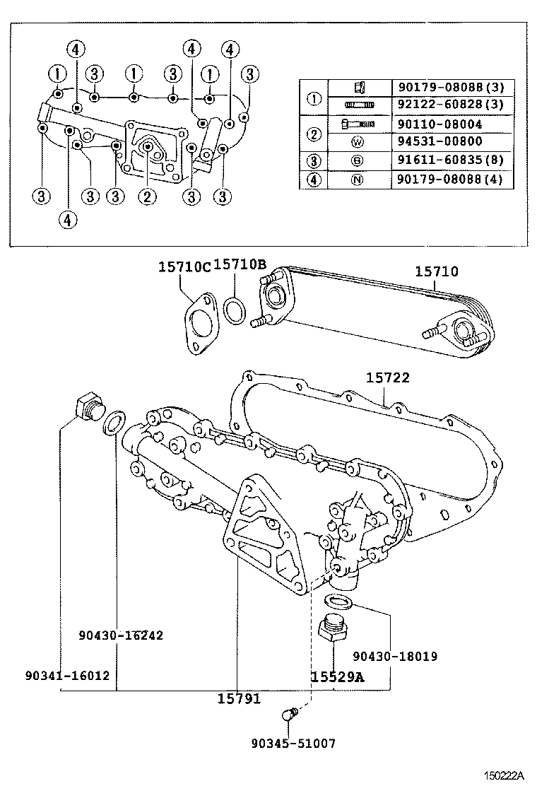  COASTER |  ENGINE OIL COOLER