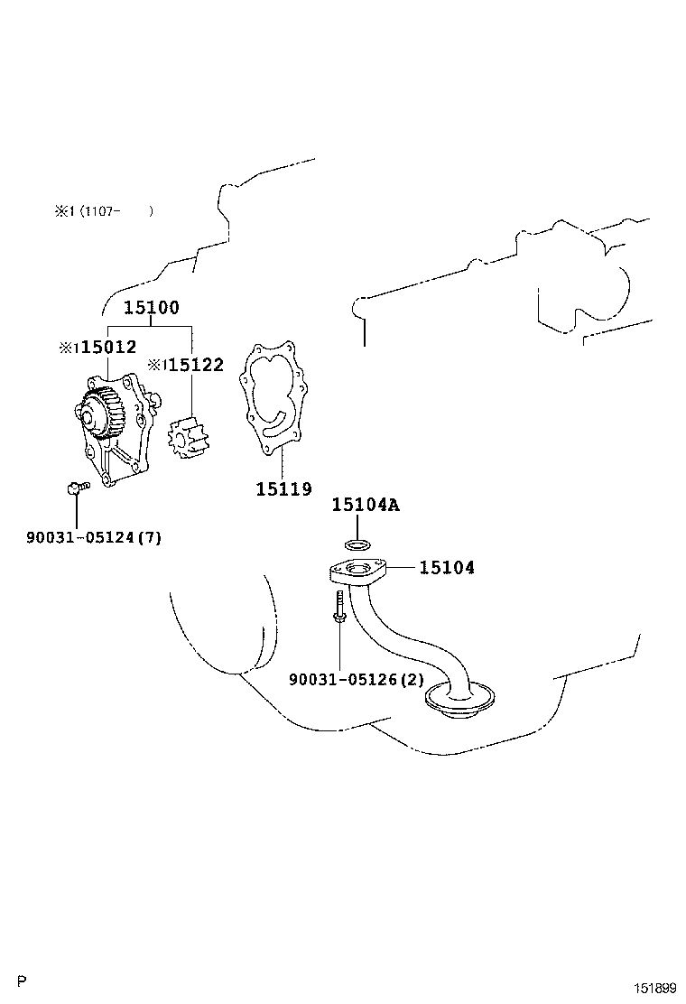  COASTER |  ENGINE OIL PUMP