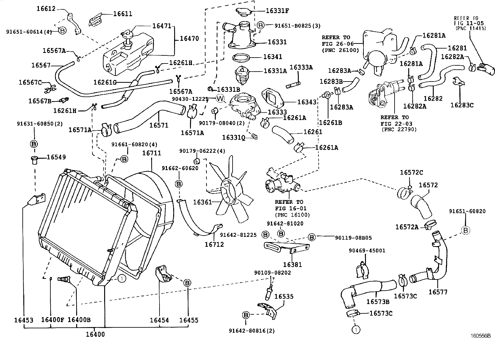  COASTER |  RADIATOR WATER OUTLET