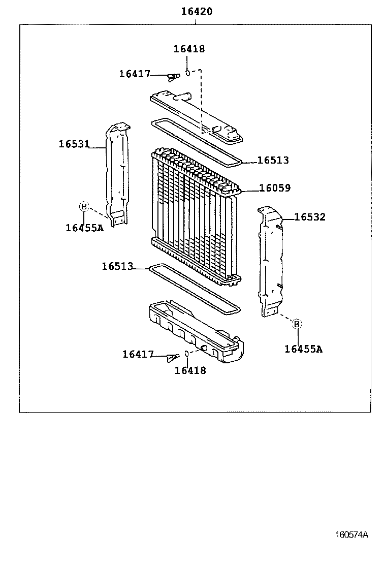  COASTER |  RADIATOR WATER OUTLET