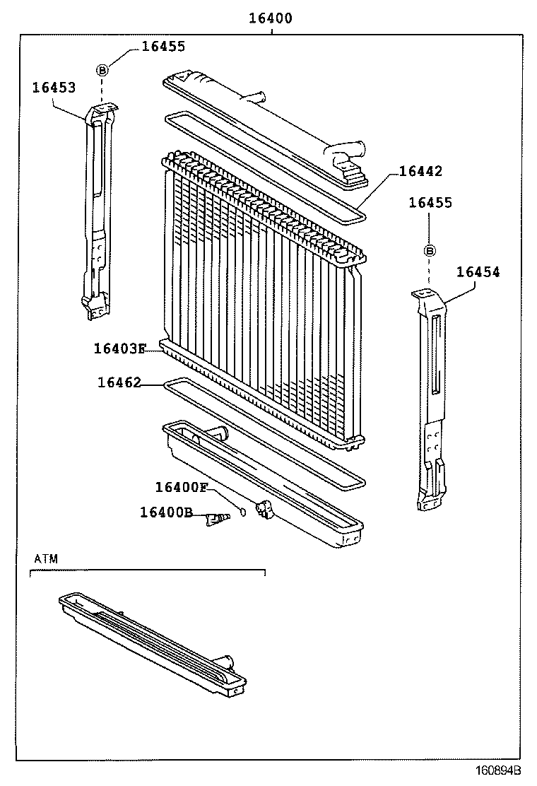  COASTER |  RADIATOR WATER OUTLET