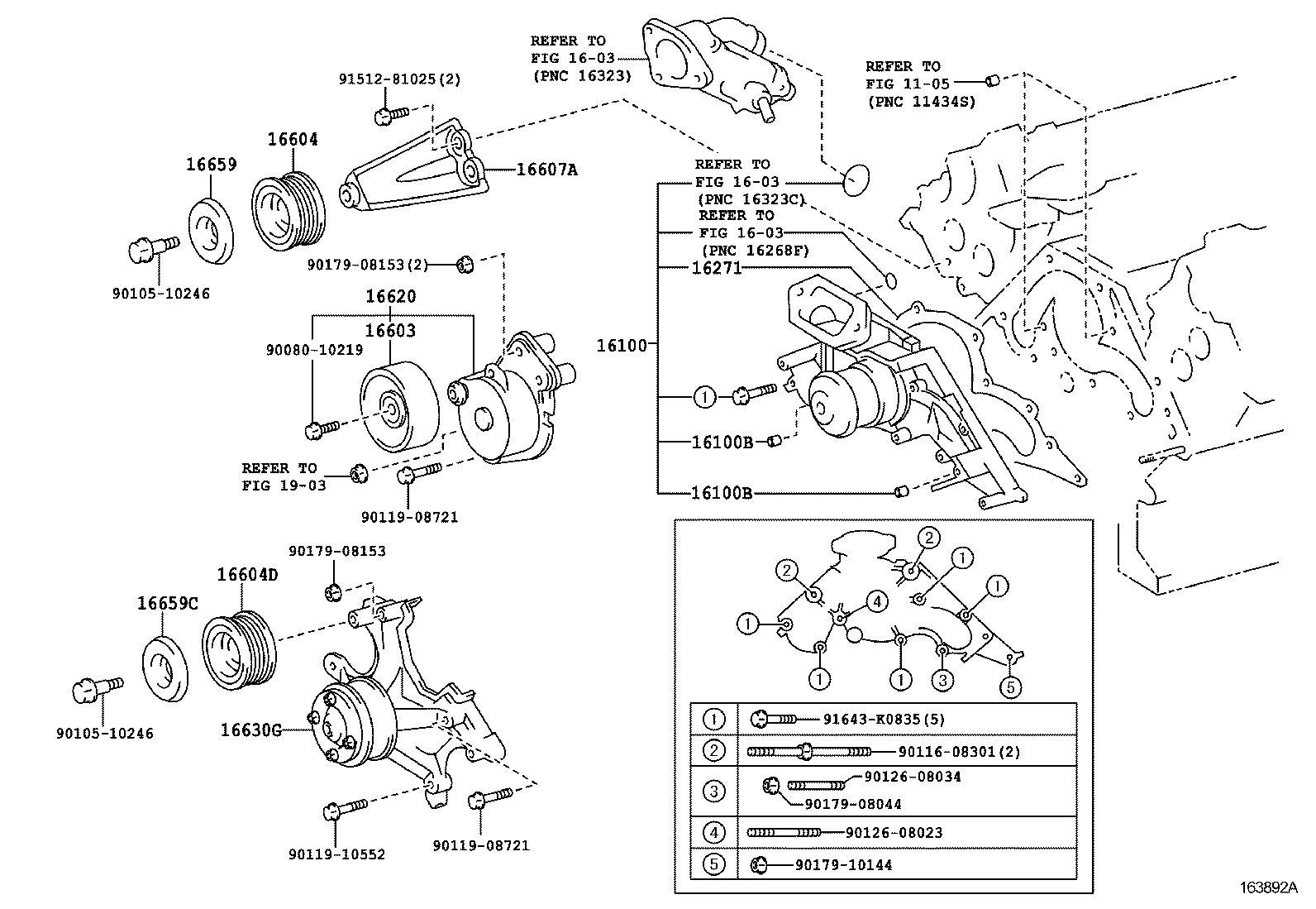  MAJESTA |  WATER PUMP