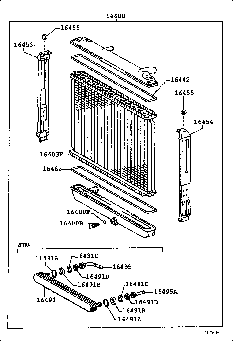  COASTER |  RADIATOR WATER OUTLET