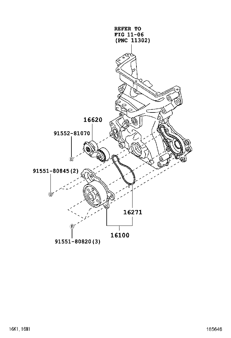  PASSO |  WATER PUMP