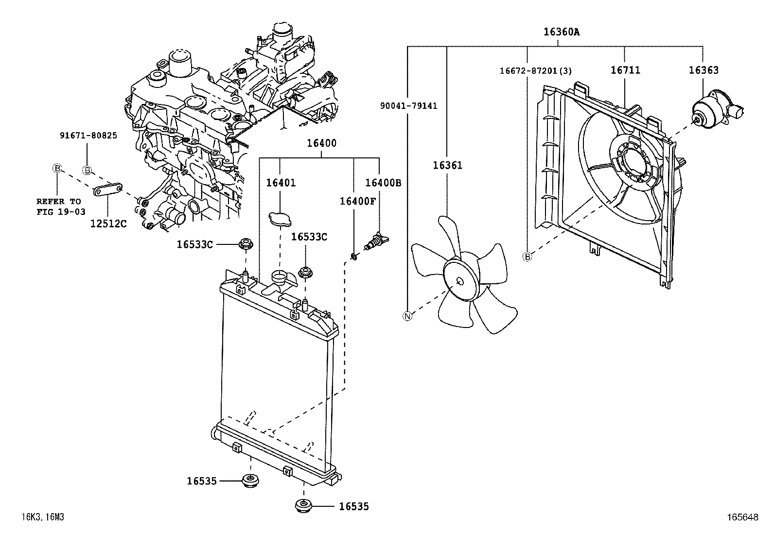  PASSO |  RADIATOR WATER OUTLET