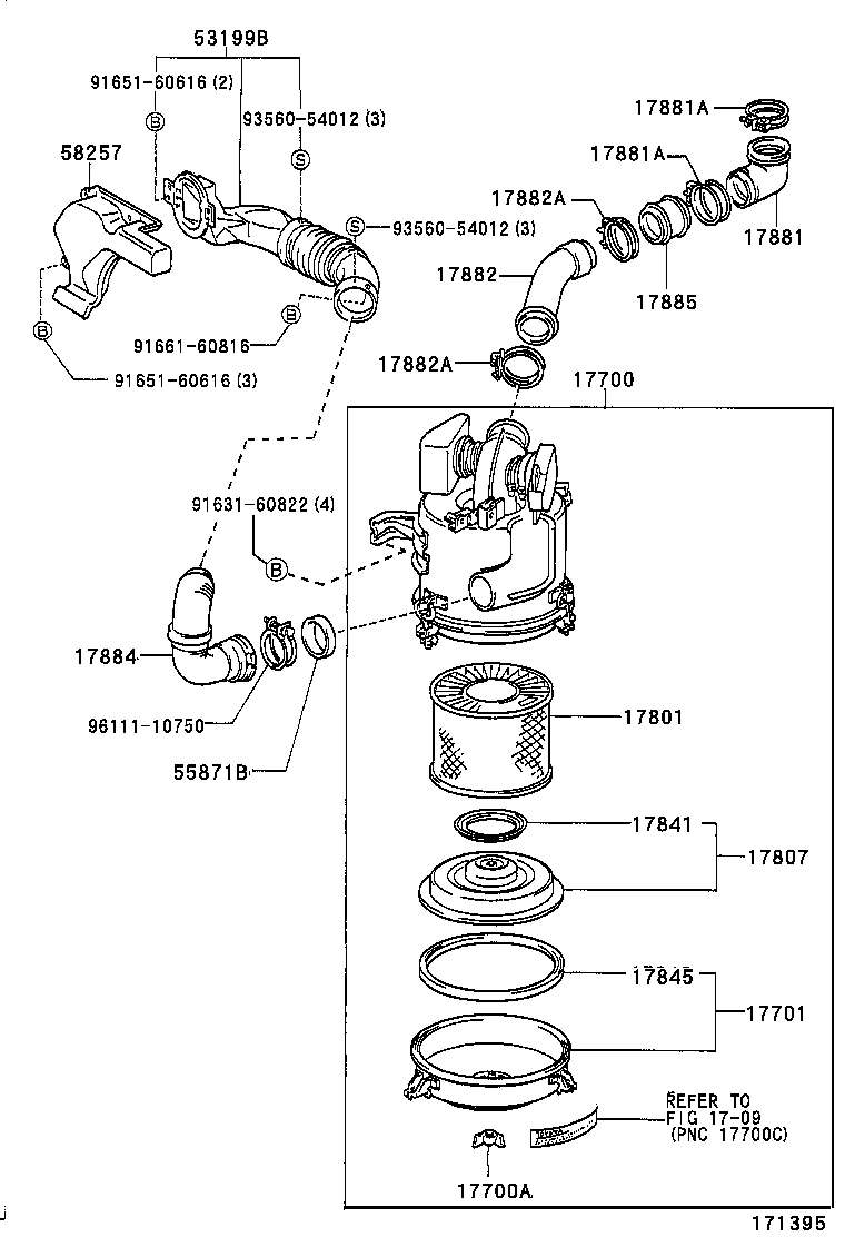  COASTER |  AIR CLEANER