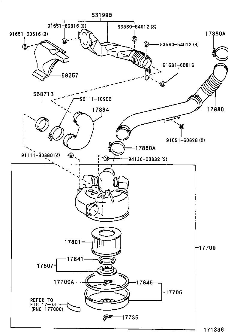  COASTER |  AIR CLEANER