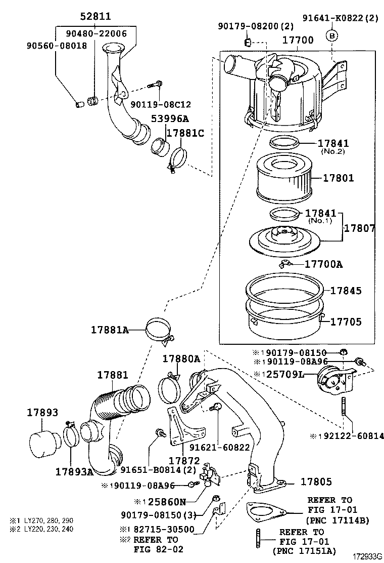  DYNA TOYOACE |  AIR CLEANER