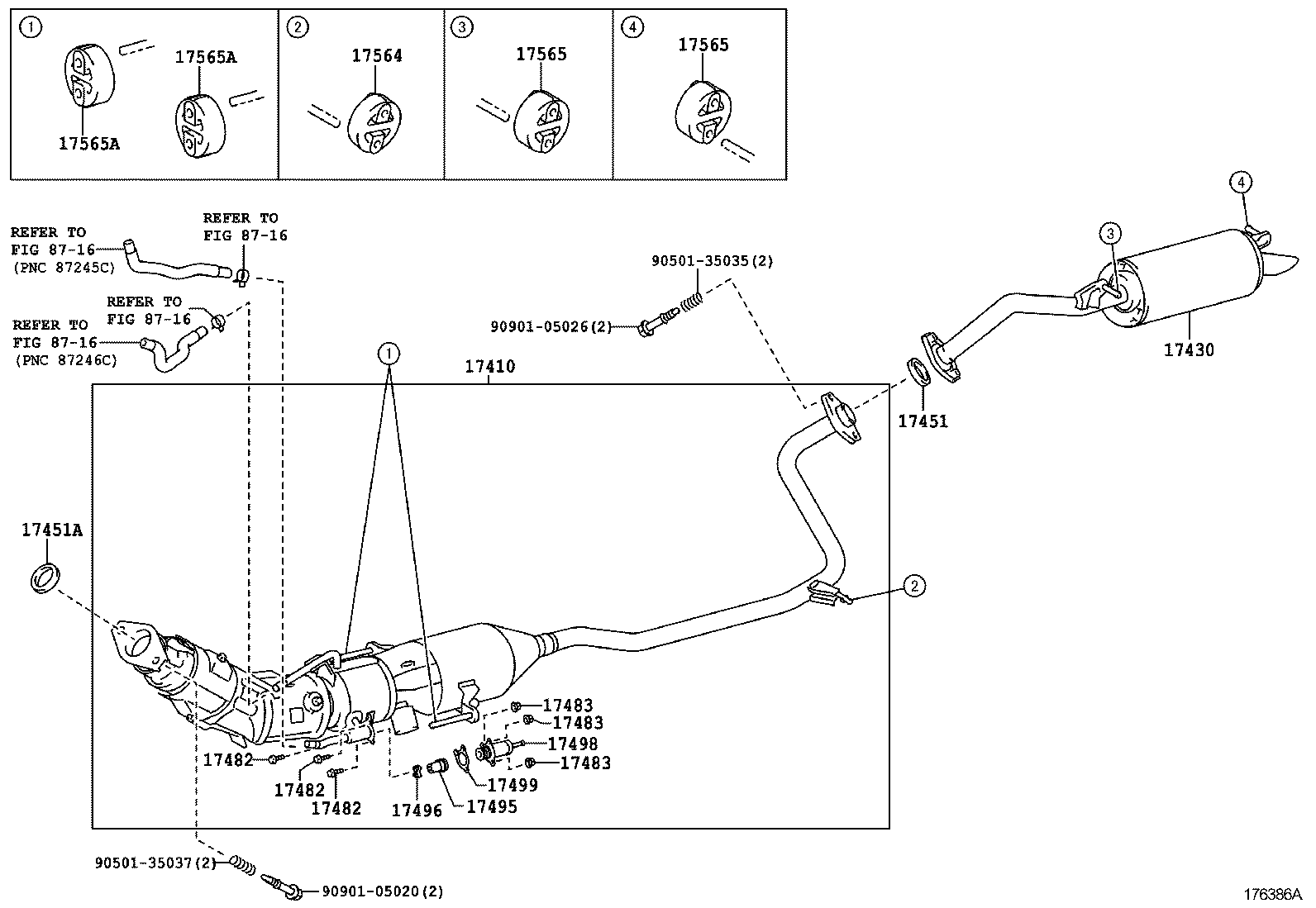  PRIUS |  EXHAUST PIPE