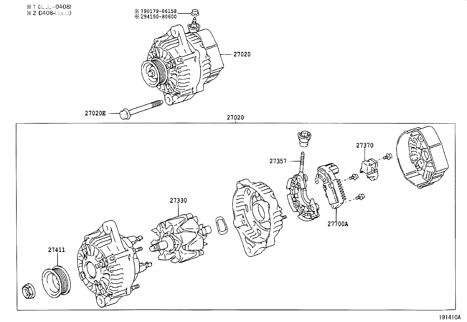  DYNA TOYOACE |  ALTERNATOR