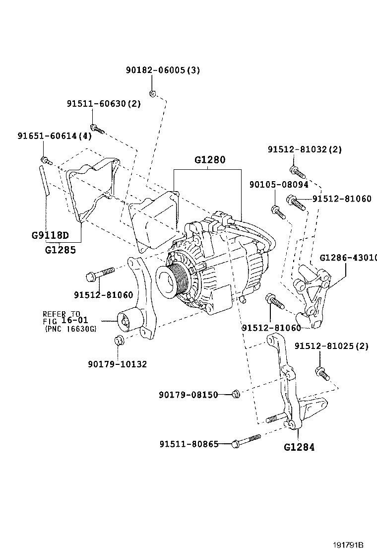  CROWN COMFORT SED |  ALTERNATOR