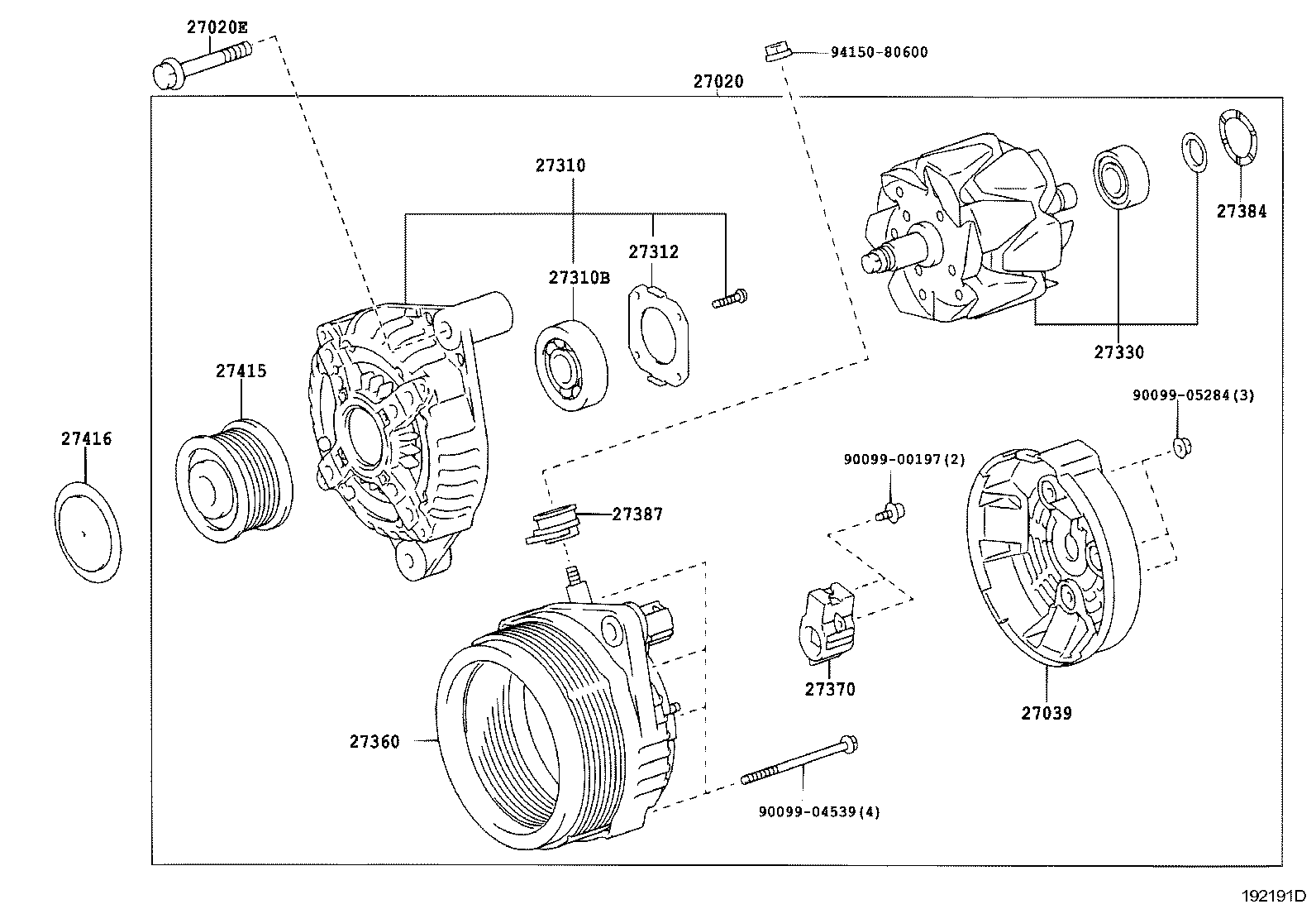  DYNA TOYOACE |  ALTERNATOR