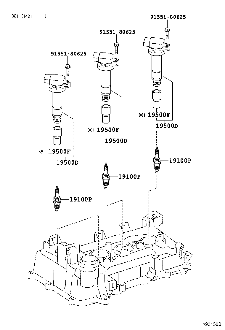  IQ |  IGNITION COIL SPARK PLUG