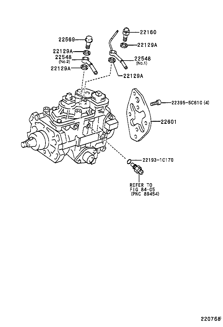  COASTER |  INJECTION PUMP BODY