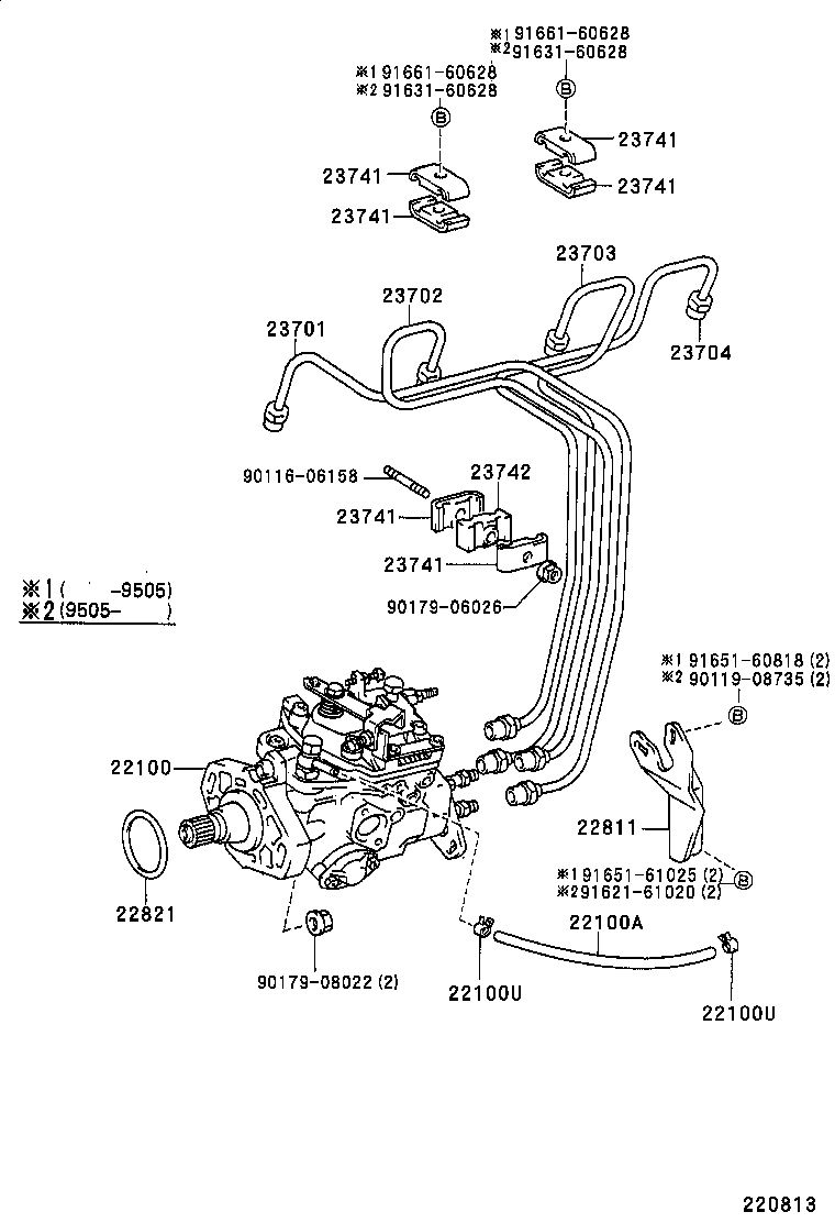  COASTER |  INJECTION PUMP ASSEMBLY