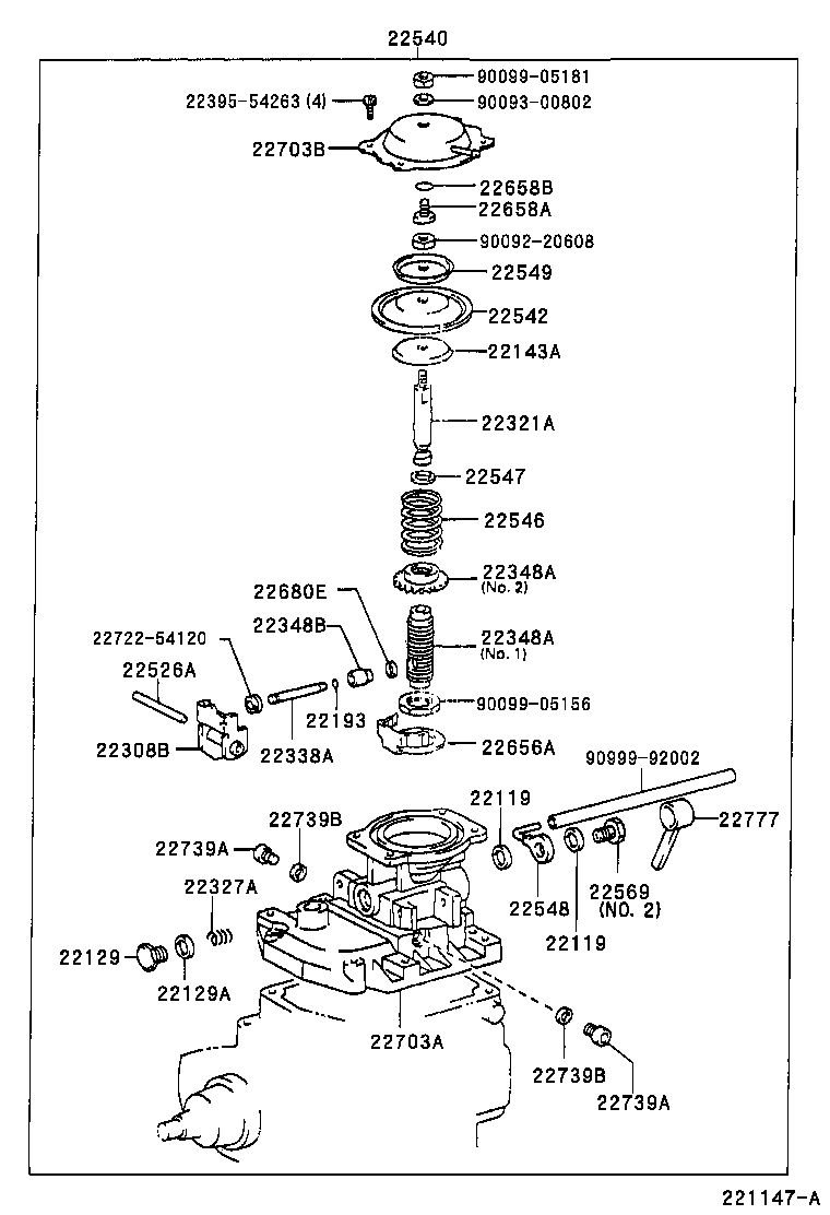  DYNA TOYOACE |  INJECTION PUMP BODY