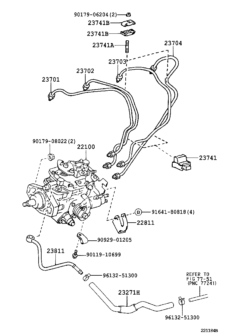  DYNA TOYOACE |  INJECTION PUMP ASSEMBLY