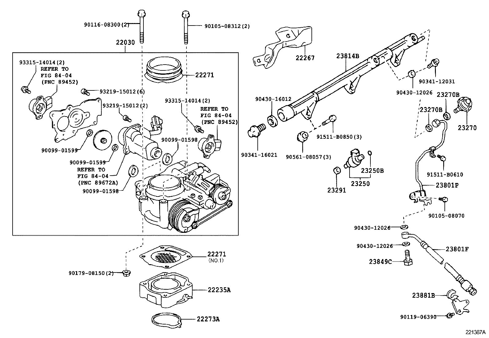  CROWN COMFORT SED |  FUEL INJECTION SYSTEM
