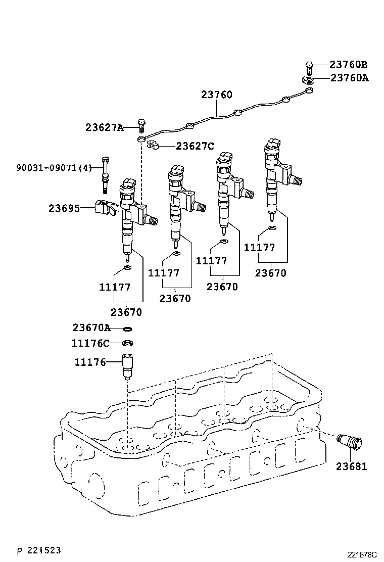  COASTER |  INJECTION NOZZLE