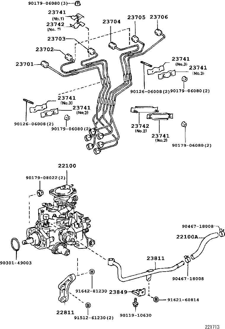  COASTER |  INJECTION PUMP ASSEMBLY