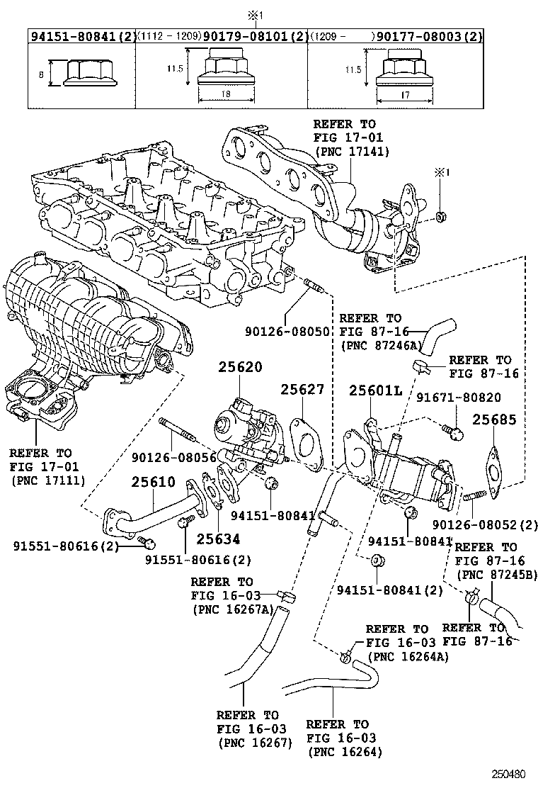  PRIUS |  EXHAUST GAS RECIRCULATION SYSTEM