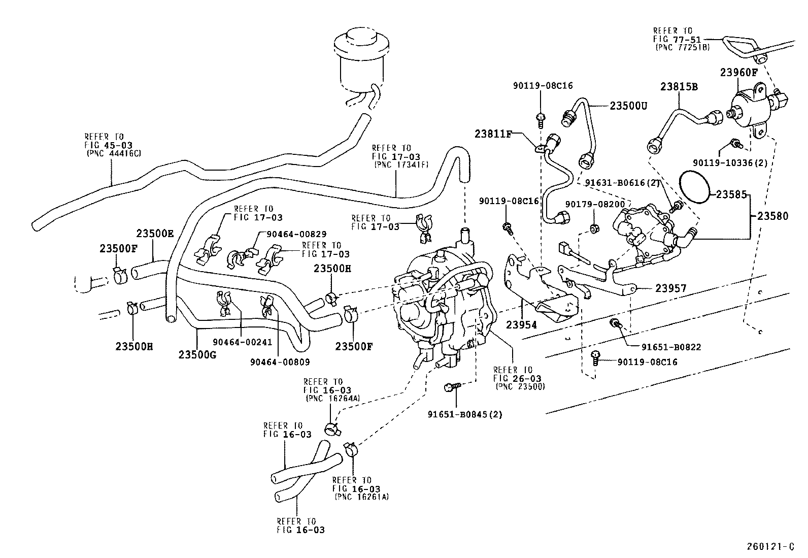  COASTER |  LPG CARBURETOR FUEL PIPE