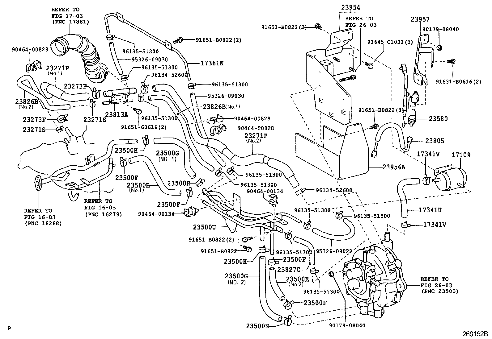 DYNA TOYOACE |  LPG CARBURETOR FUEL PIPE