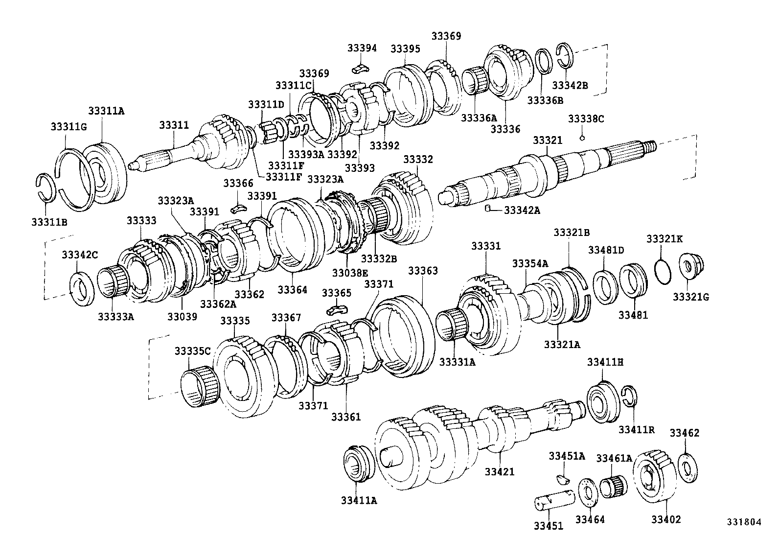  COASTER |  TRANSMISSION GEAR MTM