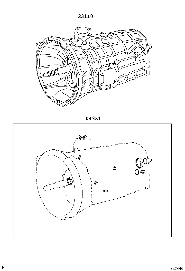  COASTER |  TRANSAXLE OR TRANSMISSION ASSY GASKET KIT MTM