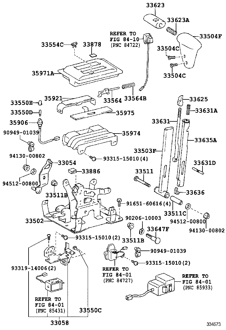  COASTER |  SHIFT LEVER RETAINER
