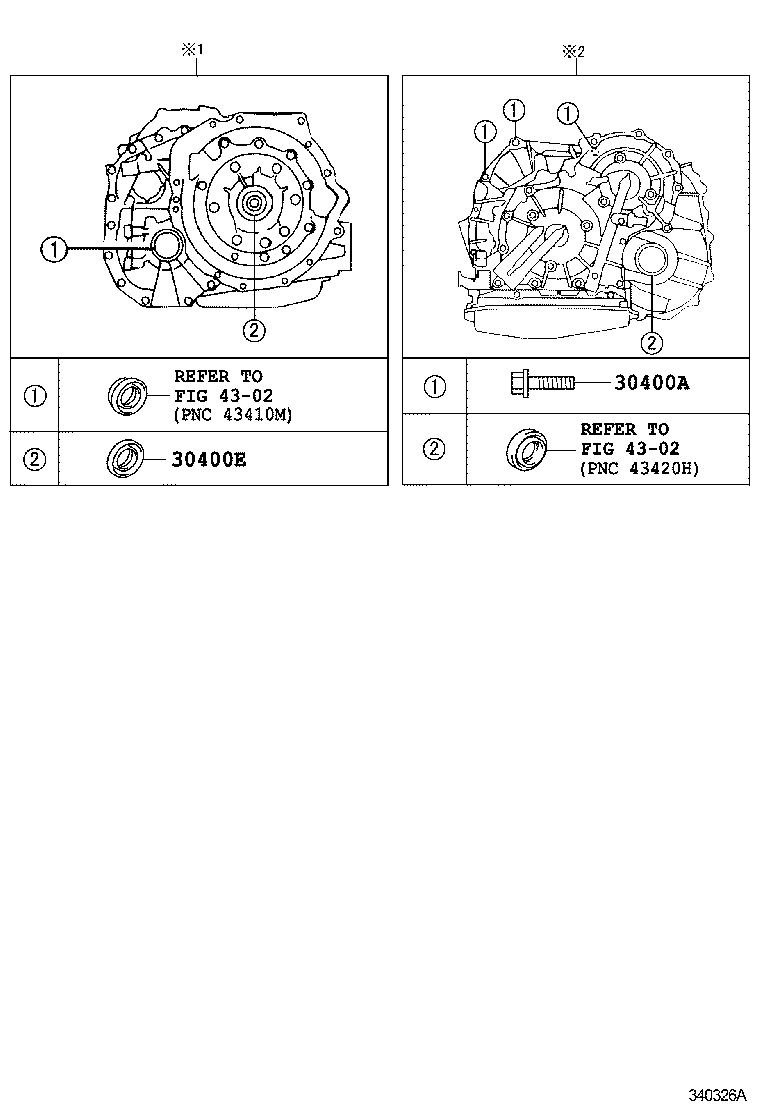  AVENSIS |  TRANSAXLE ASSY CVT