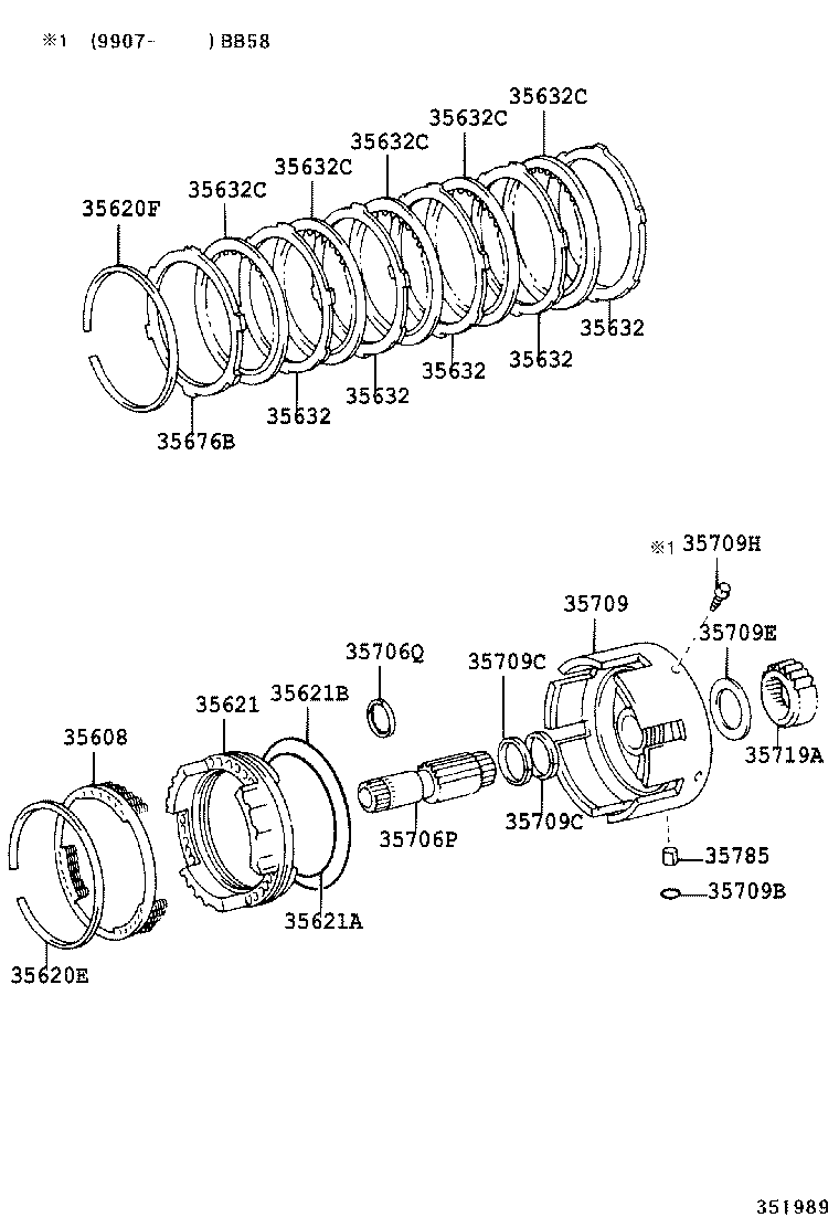 COASTER | CENTER SUPPORT PLANETARY SUN GEAR ATM