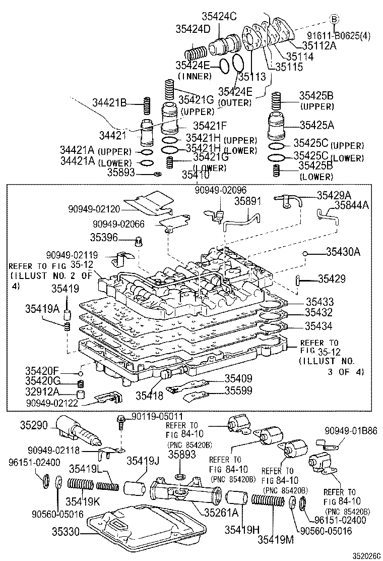  COASTER |  VALVE BODY OIL STRAINER ATM