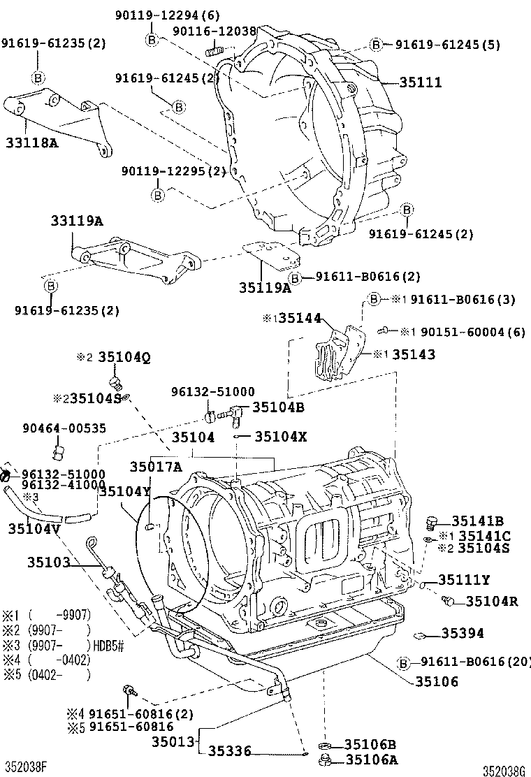 COASTER | TRANSMISSION CASE OIL PAN ATM