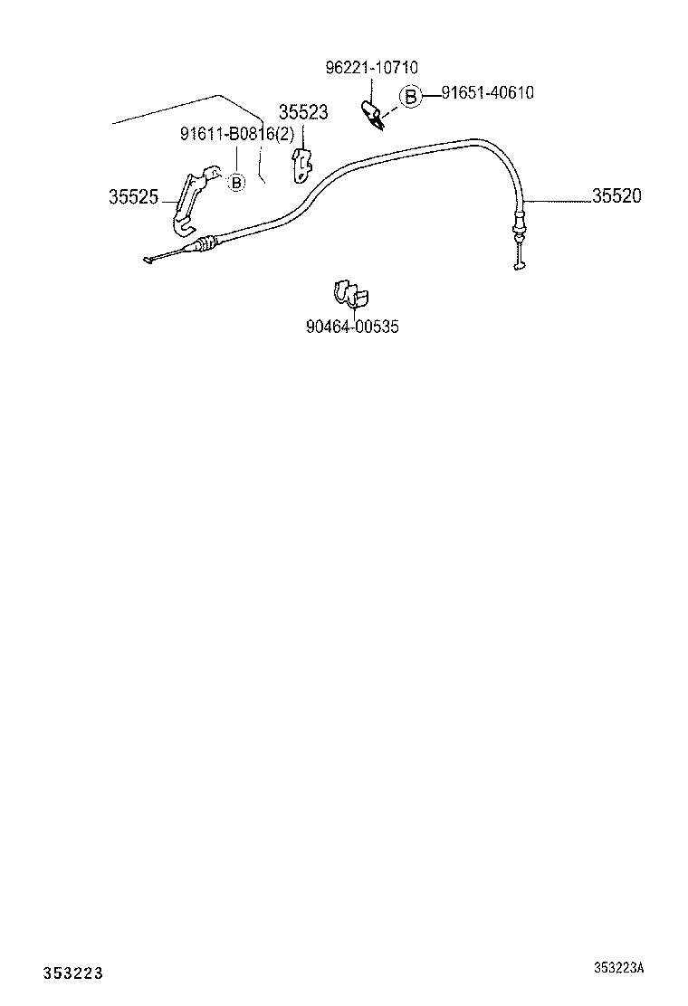  DYNA TOYOACE |  THROTTLE LINK VALVE LEVER ATM