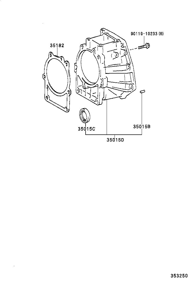  DYNA TOYOACE |  EXTENSION HOUSING ATM
