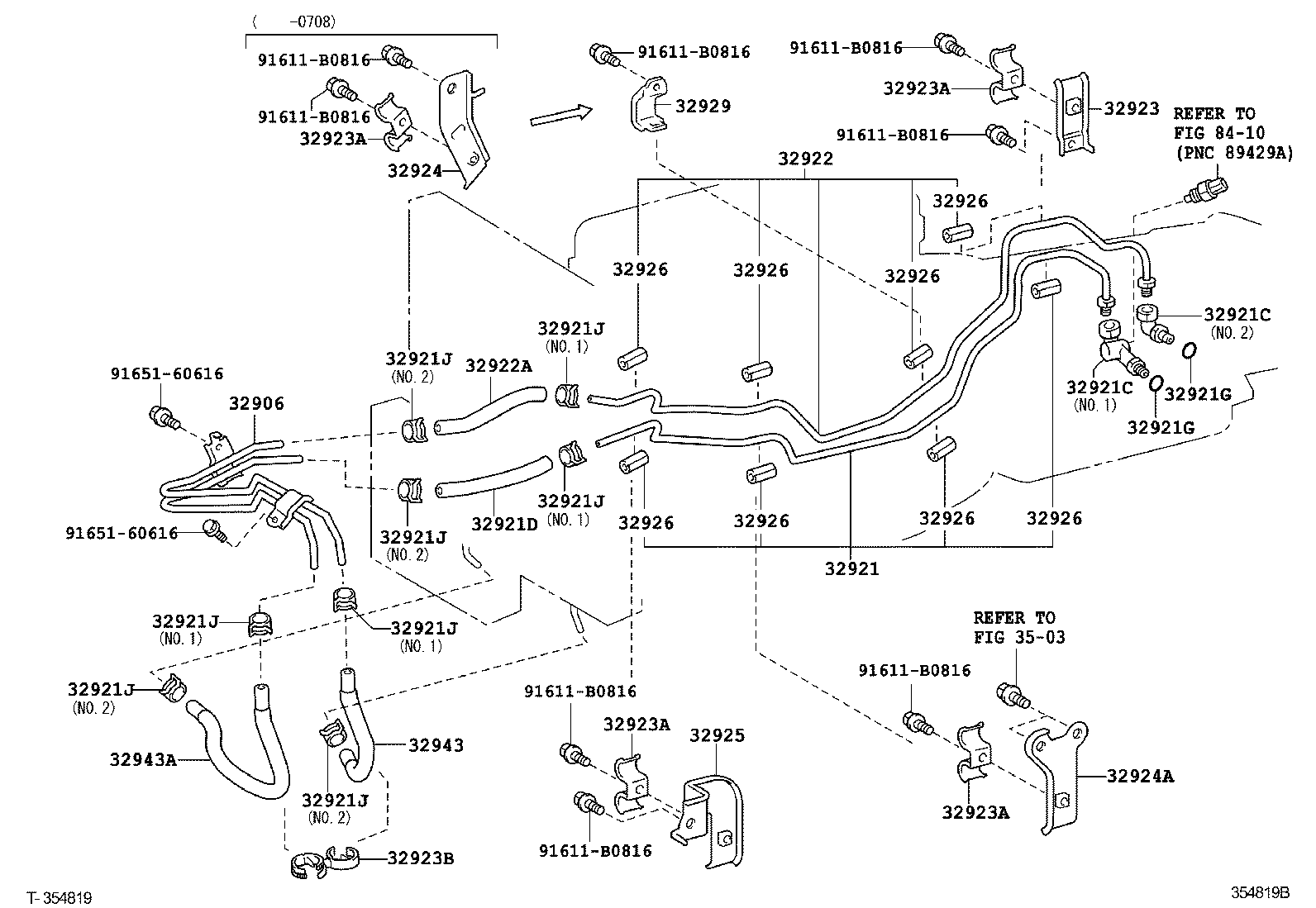  DYNA TOYOACE |  OIL COOLER TUBE ATM
