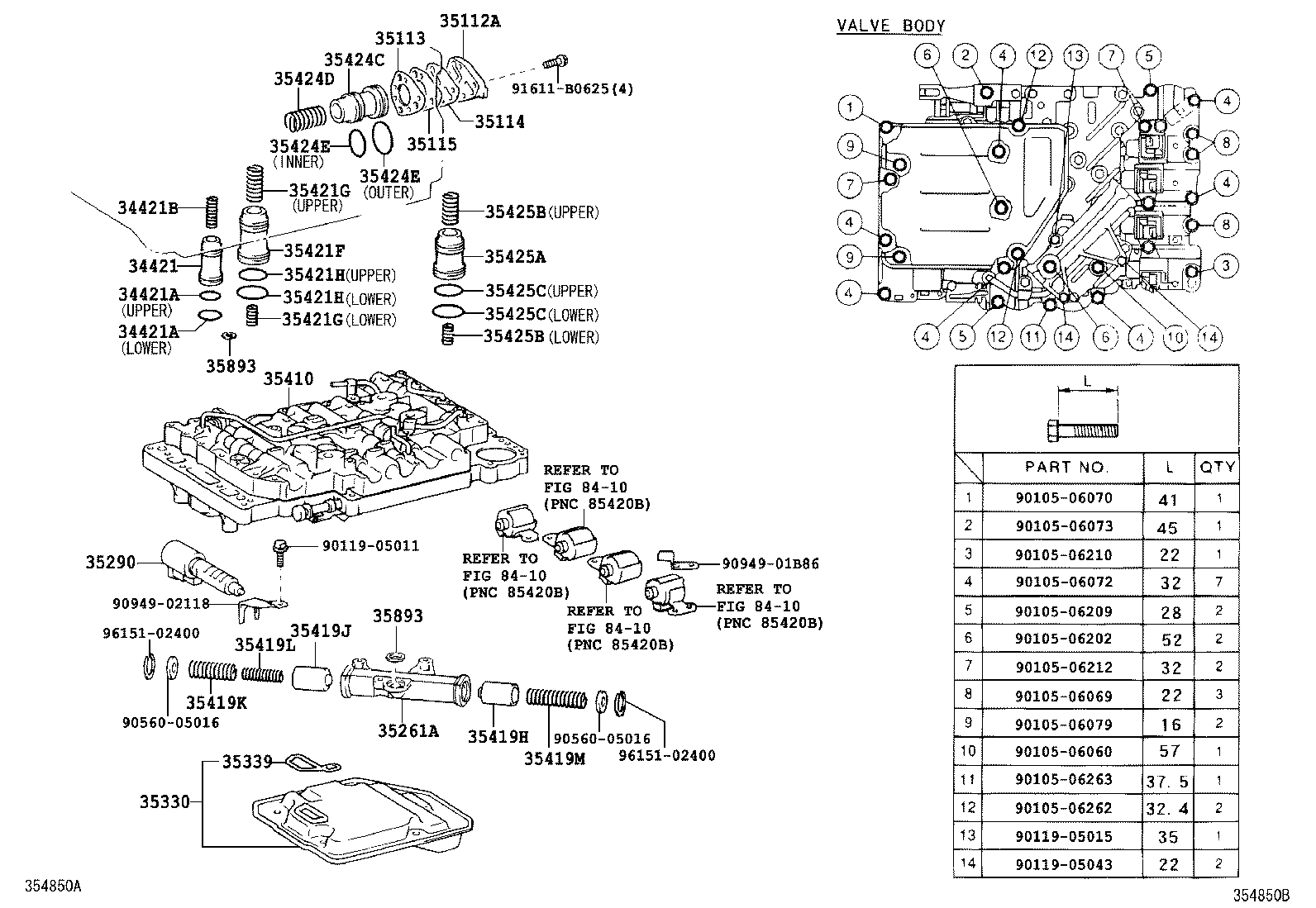  COASTER |  VALVE BODY OIL STRAINER ATM
