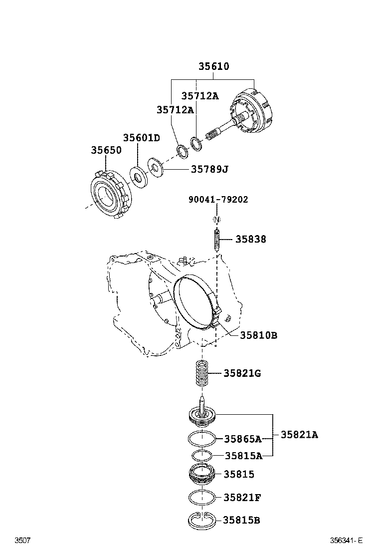  PIXIS TRUCK |  BRAKE BAND MULTIPLE DISC CLUTCH ATM