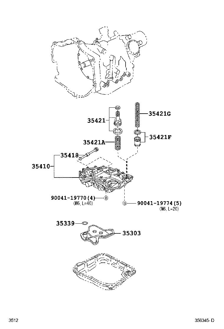  PIXIS TRUCK |  VALVE BODY OIL STRAINER ATM