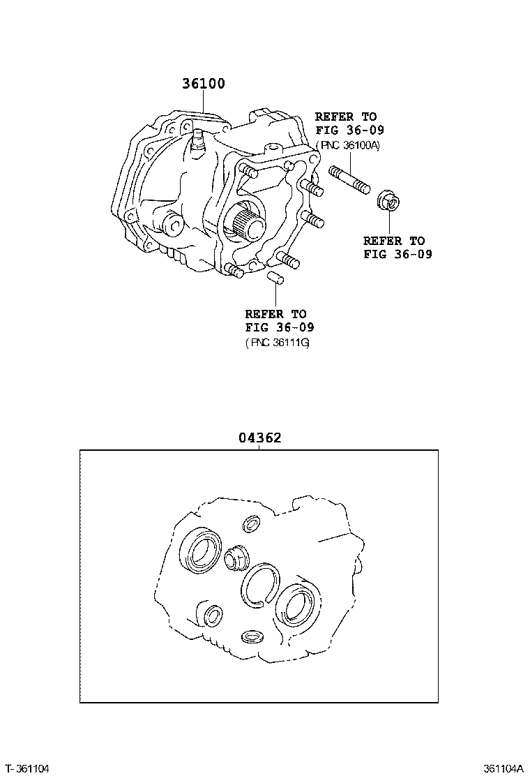  IST |  TRANSFER ASSEMBLY GASKET KIT