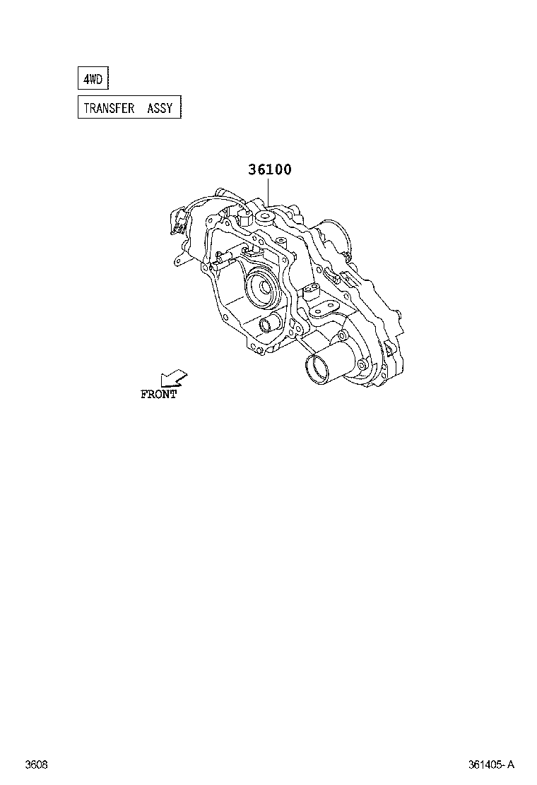  PIXIS TRUCK |  TRANSFER ASSEMBLY GASKET KIT