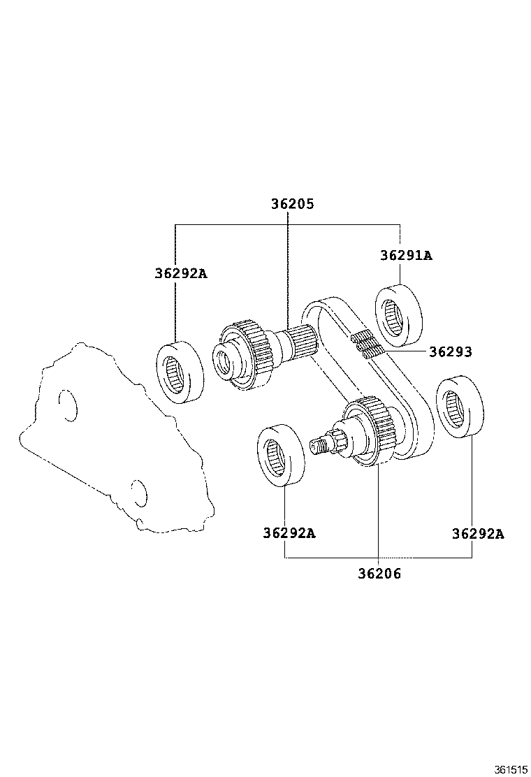  MAJESTA |  TRANSFER GEAR