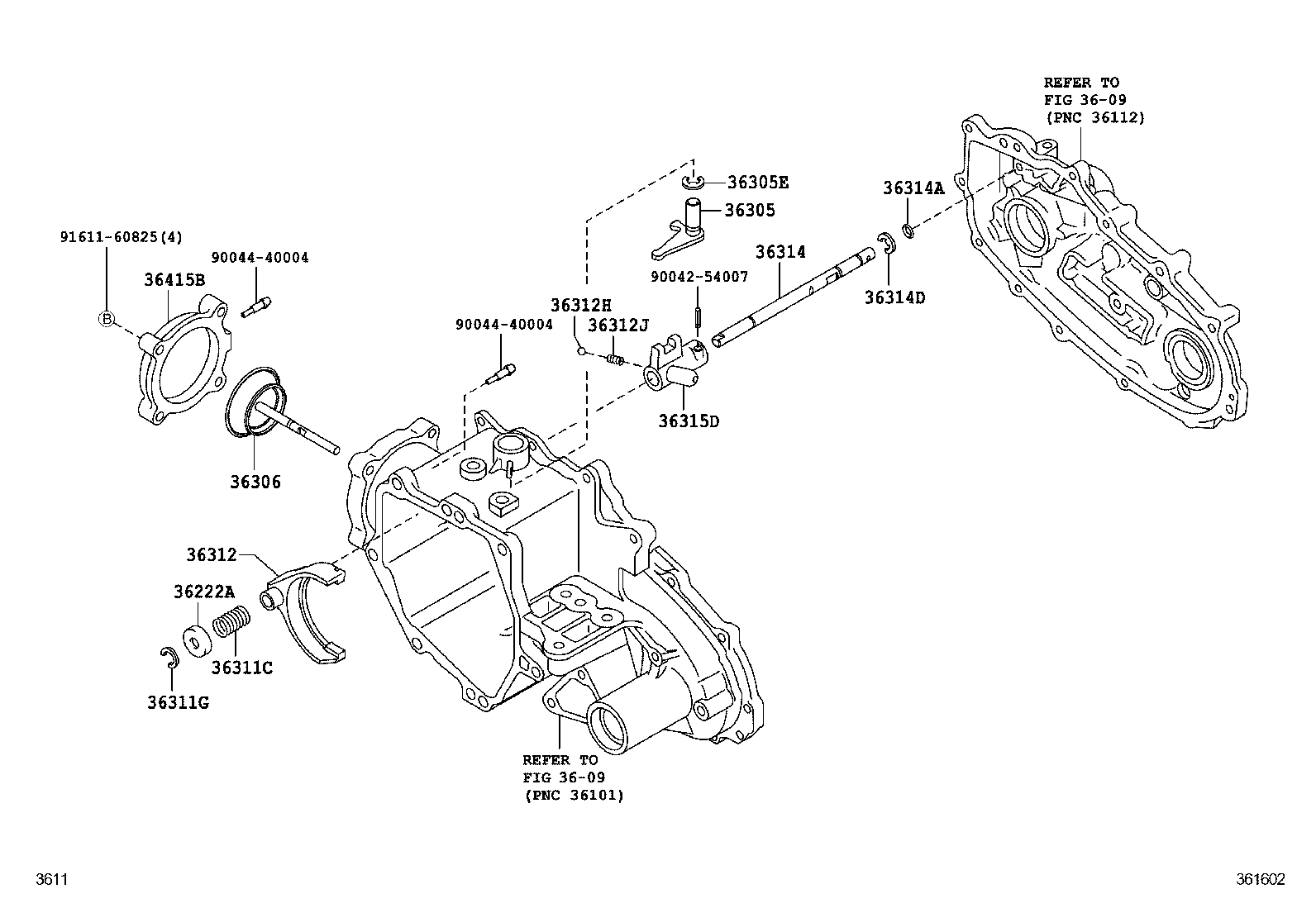  LITE TOWNACE |  TRANSFER LEVER SHIFT ROD