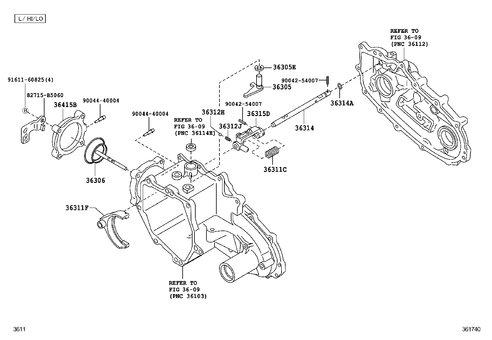  PIXIS TRUCK |  TRANSFER LEVER SHIFT ROD