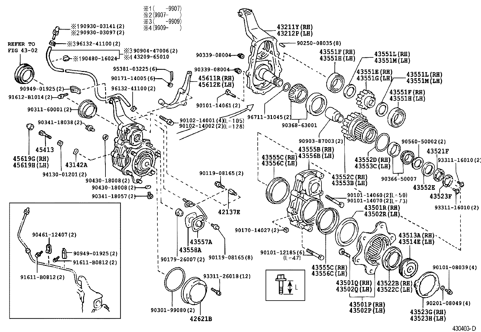  COASTER |  FRONT HUB REDUCTION