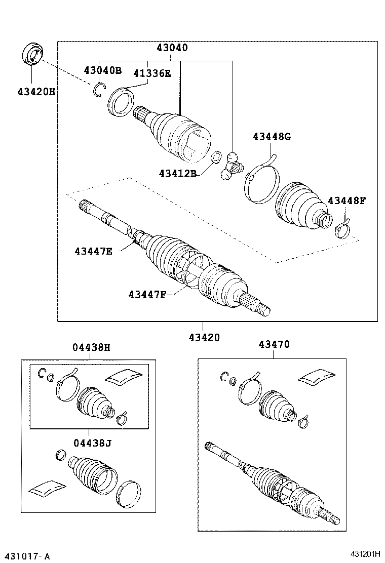  SIENTA |  FRONT DRIVE SHAFT