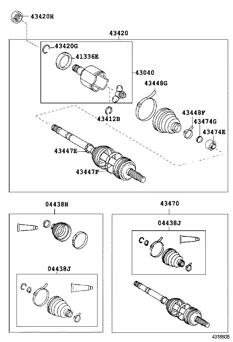  IST |  FRONT DRIVE SHAFT
