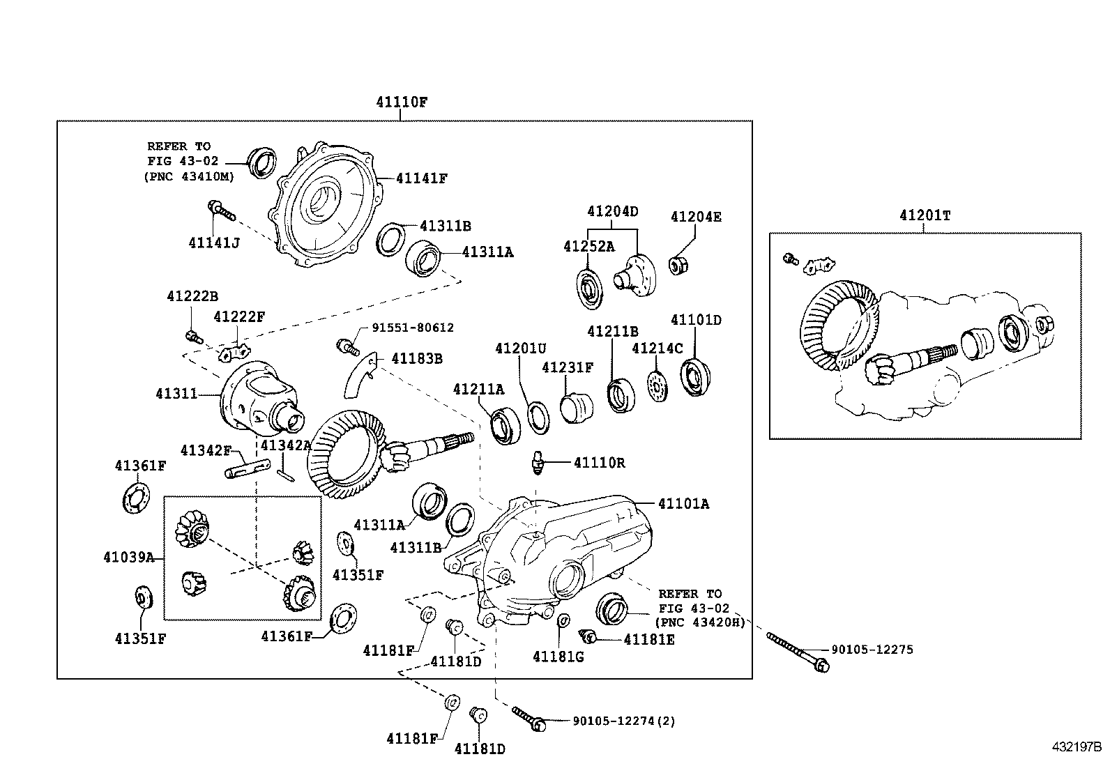  MAJESTA |  FRONT AXLE HOUSING DIFFERENTIAL